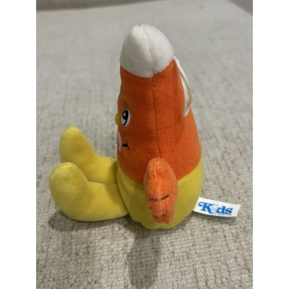Candy Corn Plush Toy Vintage Halloween Decor Kids of America Cute Stuffed